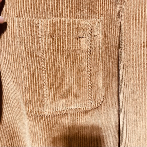 Brown Corduroy Suit Blazer Jacket Coat Brown G-III Apparel Men's XL - Picture 11 of 15